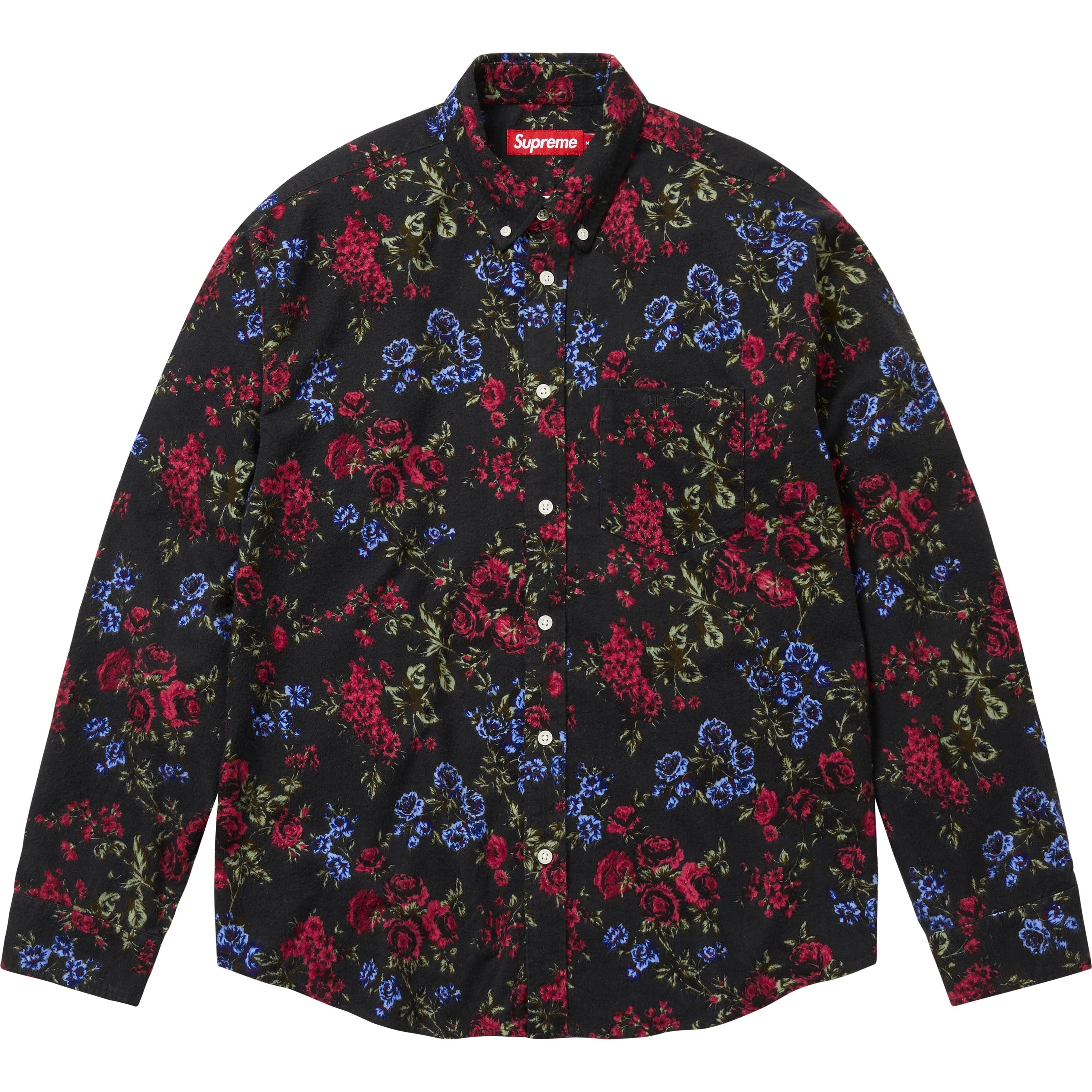 Floral Flannel Shirt view 4